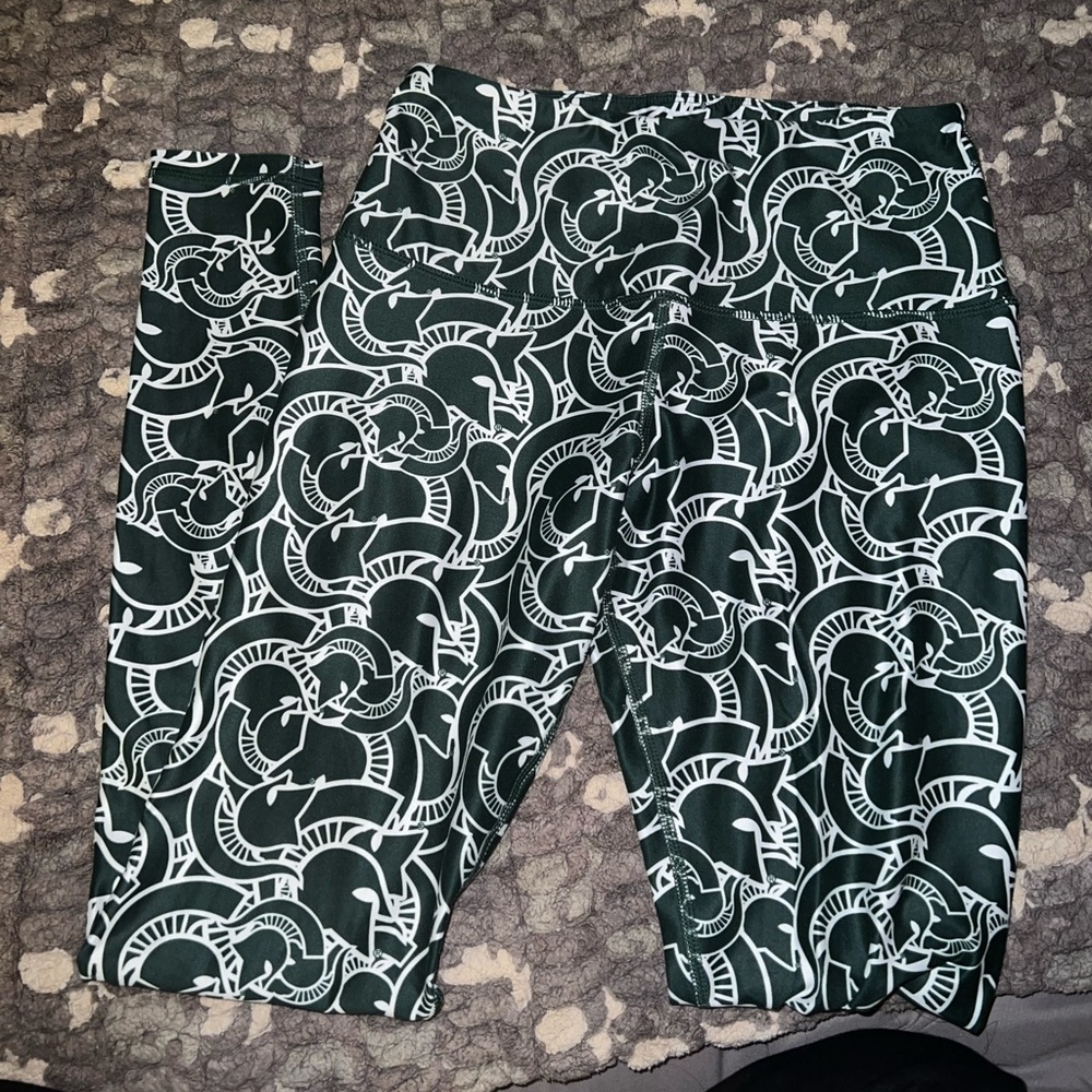 Michigan State Leggings